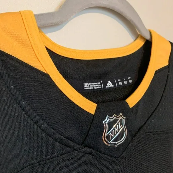 BRAND NEW W/ TAGS: Official adidas NHL Authentic Pittsburgh Penguins Jersey - Picture 7 of 10